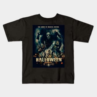 Halloween water colour Kids T-Shirt